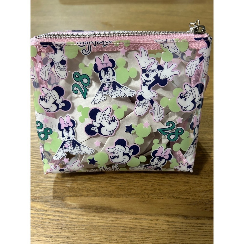 Skinnydip London Disney Minnie Mouse Clear Cosmetic Bag Makeup Pouch